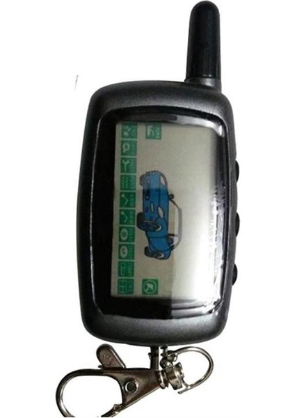 A9 A8 A6 Anahtarlık Için A9 LCD Uzaktan Kumanda Anahtarı (Yurt Dışından)