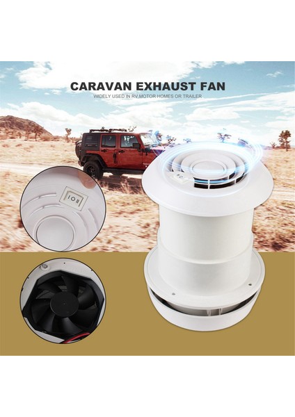 3000RPM 12V Araba Fanı Rüzgar Havalandırma Çıkışı Kamp Aksesuarları (Yurt Dışından) modelleri
