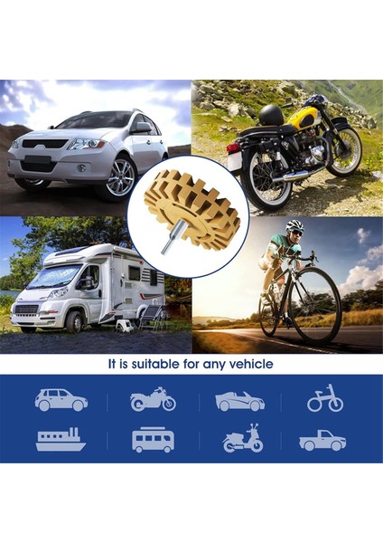 Araba Için Çıkartma Sökücü Silgi Tekerlek Kauçuk Silgi Tekerlek Araç Seti (Yurt Dışından) indirimleri