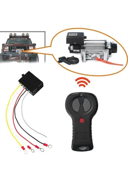 Evrensel 12V Kablosuz Elektrikli Dijital Vinç Uzaktan Kumanda Kiti (Yurt Dışından) modelleri