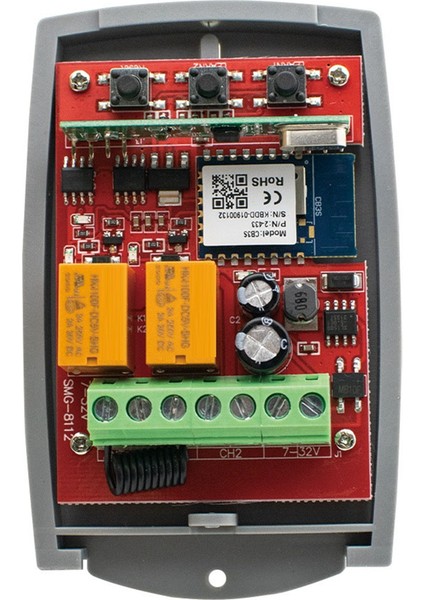 Wifi Akıllı Kapı Uzaktan Kumanda Anahtarı Garaj Kapısı Alıcısı 7-32V (Yurt Dışından)