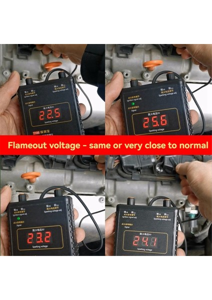 T100 Otomatik Ateşleme Sistemi Dedektörü 12V 24V Ateşleme Sistemi Için (Yurt Dışından)