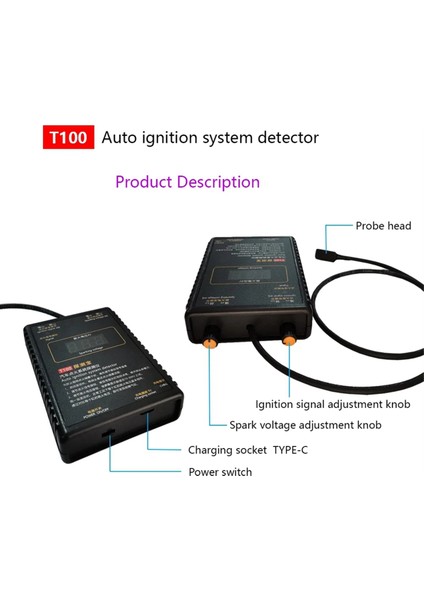 T100 Otomatik Ateşleme Sistemi Dedektörü 12V 24V Ateşleme Sistemi Için (Yurt Dışından) fırsatları