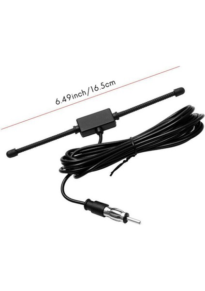 4x Siyah Evrensel Araba Tekne Stereo Am Fm Dipol Anten (Yurt Dışından)