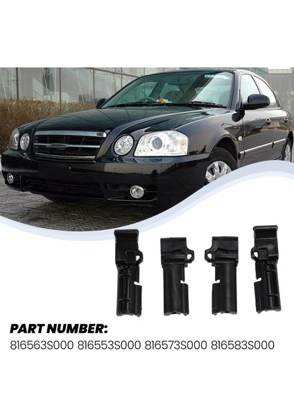 4 Adet Sunroof Güneşlik Klips Kaydırıcı 2012'YE Kadar (Yurt Dışından) modelleri