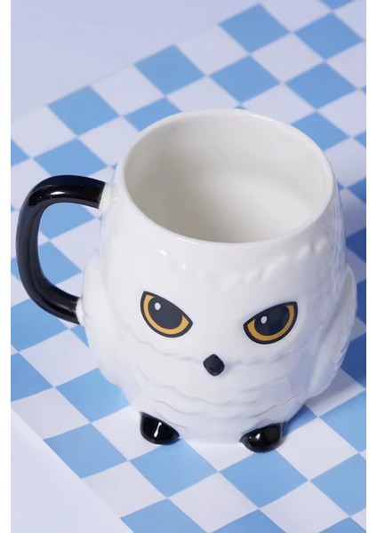 Harry Potter Lisanslı Kaşıklı Seramik Kupa (800ML) - Hedwig fiyatları