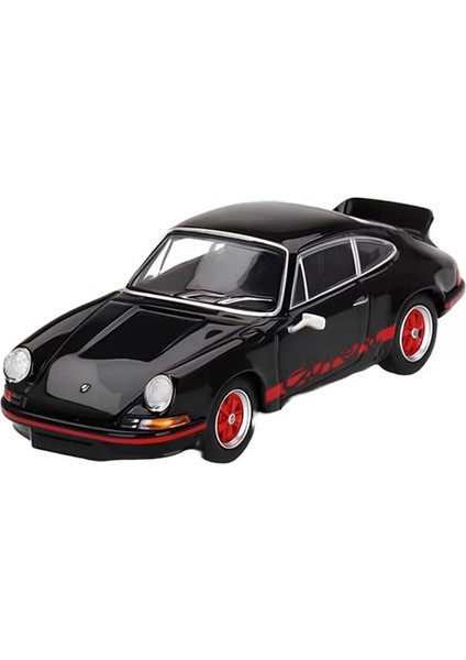 Mini Gt 1:64 Porsche 911 Carrera Rs 2.7 Black With Red Livery