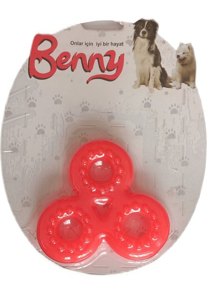 Benny Köpek Oyuncağı Üçlü H 9 x 9 cm Kırmızı fiyatları