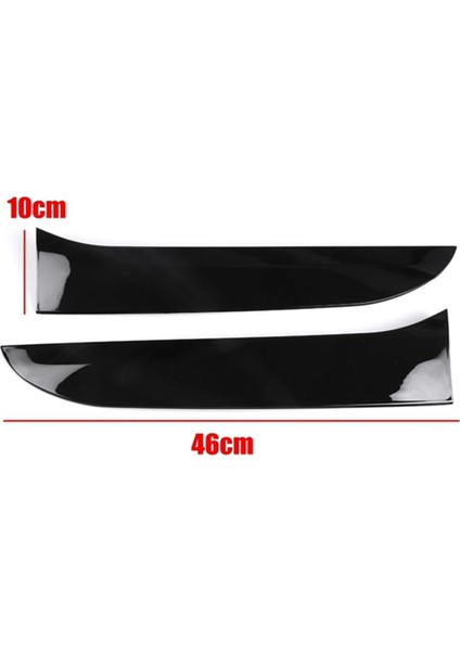 2 Adet Arka Cam Yan Kanat Trimleri Yan Kanat Spoyleri (Yurt Dışından) fiyatları