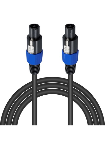 Speakon Cable 6ft Profesyonel 18GAGE Erkekten Erkeğe Ses Kablosu (Yurt Dışından)