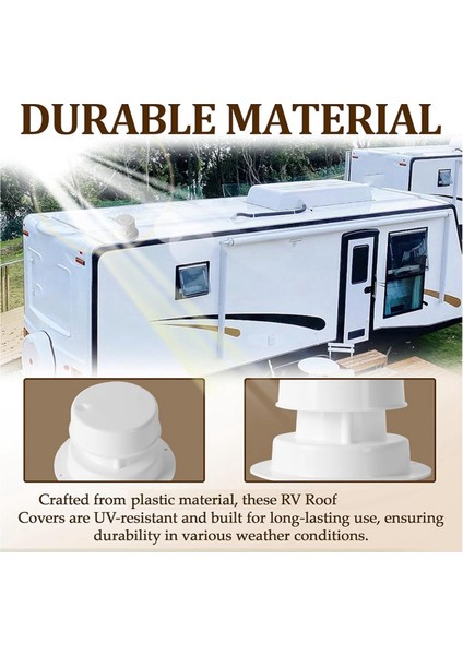 2 Paket Rv Tavan Havalandırma Kapağı Kiti Rv Römork Tavan Havalandırma Kapağı Beyaz (Yurt Dışından) fırsatları