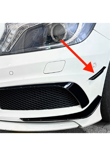 Araba Ön Tampon Ayırıcı Spoiler Sis Lambası Yan Spoiler Trim B (Yurt Dışından) modelleri