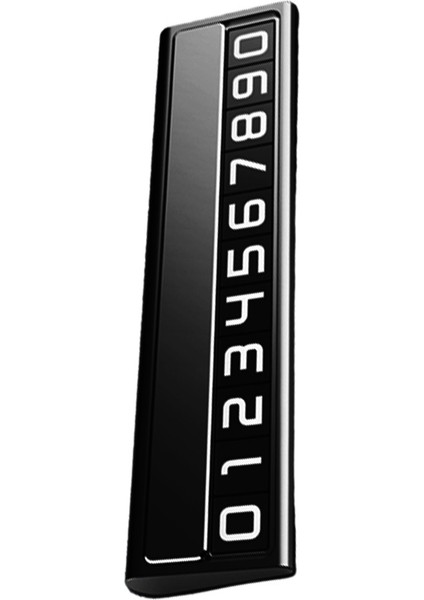 Araba Geçici Park Karikatür Telefon Numarası Plaka Park Siyah (Yurt Dışından) modelleri