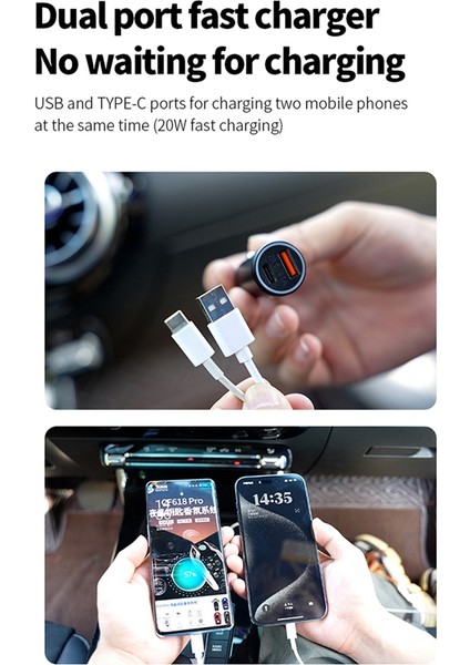 AP200 20W USB Araç Şarj Cihazı Telefon Şarj Cihazı Find My Için (Yurt Dışından) modelleri