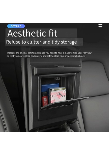 Araba Gizli Depolama Kutusu Kol Dayama Kutusu Depolama Izgarası Araba Depolama Için (Yurt Dışından) fırsatları