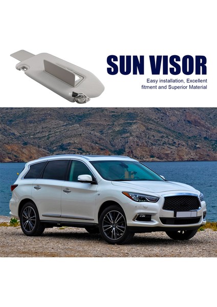 Sol Araç Iç Güneşlik R52 2013-2018 Gri (Yurt Dışından) fırsatları