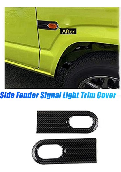 1 Çift Araba Ön Sinyal Lambası Trim Kapağı (Yurt Dışından)