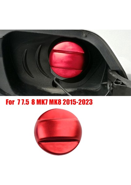 Golf 7 7.5 8 Mk7 Mk8 Kırmızı Için Araç Yakıt Deposu Yağ Dolum Kapağı Döşemesi (Yurt Dışından)