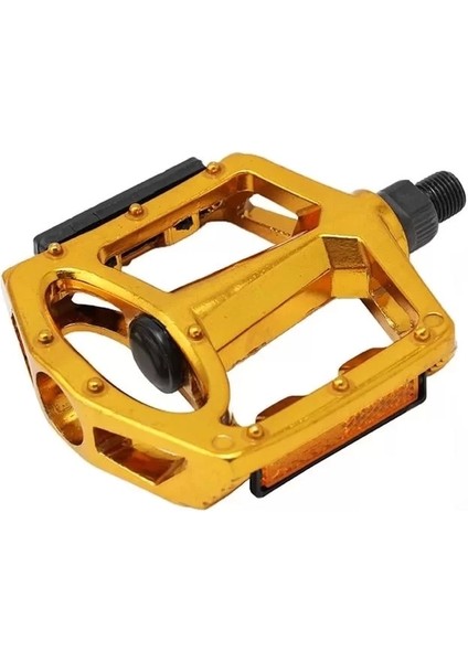 Pedal Geniş Alüminyum Bilyalı Ince Diş FB-963 Gold PDL-226