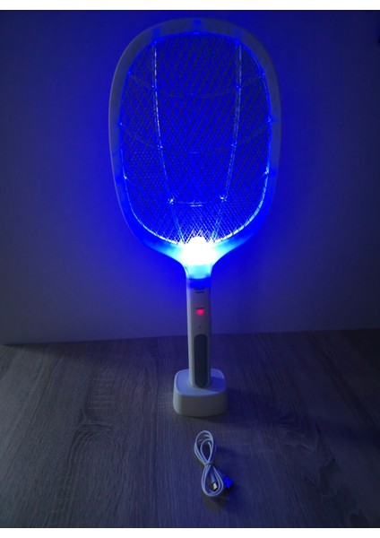 Raket Tipi Şarjlı Sinek Öldürücü 5W 1200MAH fiyatları