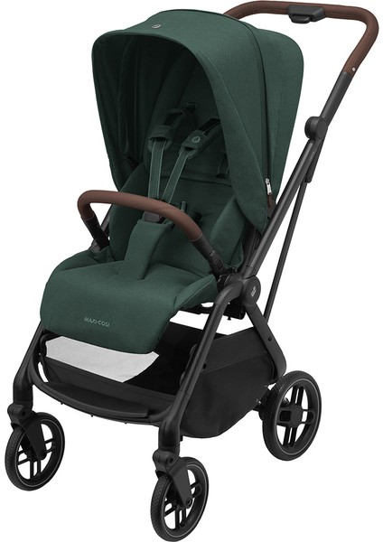 Leona2-Coral 360 Modüler Ana Kucaklı Ultra Kompakt Çift Yönlü Seyahat Sistem Bebek Arabası Essential Green fiyatları