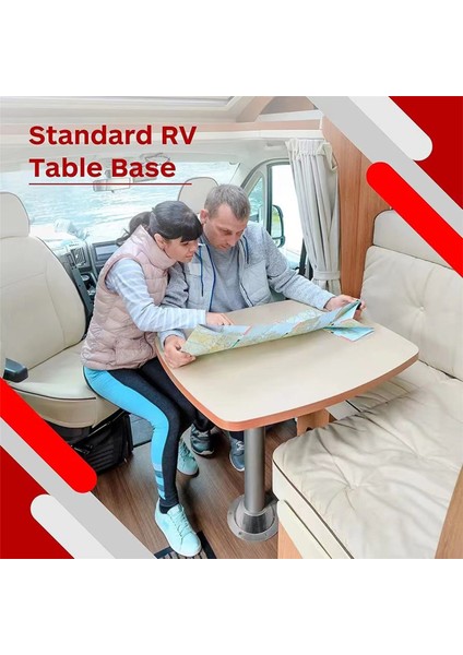 Rv Masa Tabanı Alüminyum Kaide Masa ve Zemin Montaj Taban Parçaları (Yurt Dışından)