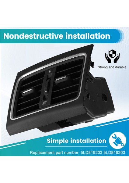 2014-2017 Arka Çıkış Hava Menfezi Tertibatı (Yurt Dışından) fırsatları