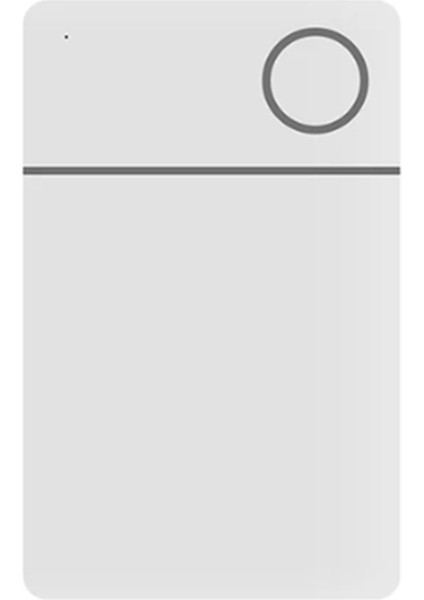 Kart Bulucu Etiket Gps Izleme Ipx6 Cüzdan Izleyici Beyaz (Yurt Dışından)