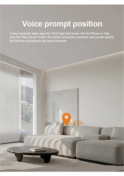 Kart Bulucu Etiket Gps Izleme Ipx6 Cüzdan Izleyici Beyaz (Yurt Dışından) modelleri