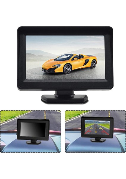 Dc 9V-24V 4.3 Inç Araba Dikiz Monitörü Kiti Tft LCD (Yurt Dışından) fiyatları