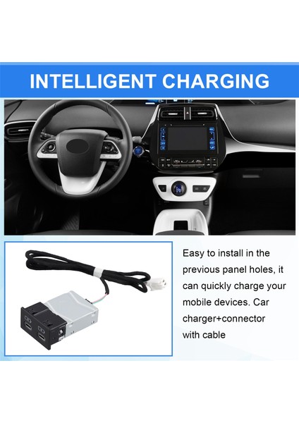 Araba Şarj Soketi Çift USB Pd Tip C Şarj Çıkışı Sigortası (Yurt Dışından) fırsatları