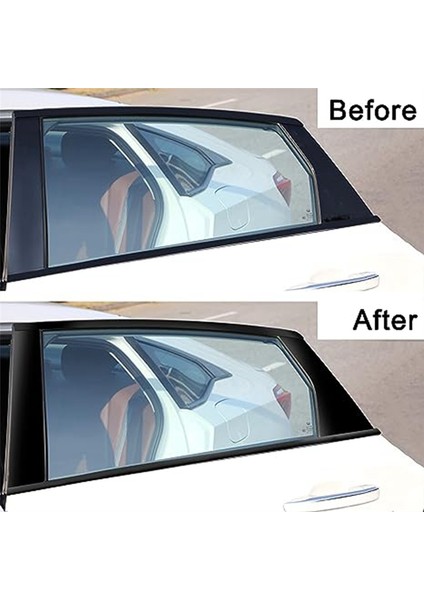 Araba Kaplama Dekoratif Sticker Için Pencere Sütunu Vinil Sticker (Yurt Dışından) indirimleri