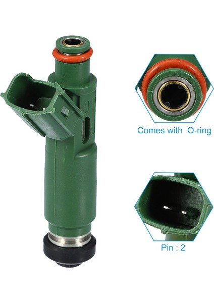 1.8l 23250-22040 23250-0D040 Için Yeni Yakıt Enjektörü (Yurt Dışından)