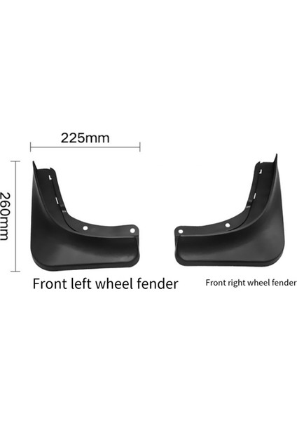 Model Y 2021-2023 Çamurluk Için Araba Büyük Çamurlukları (Yurt Dışından) indirimleri