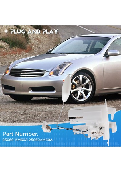 Yakıt Deposu Gönderme Ünitesi 25060-AM60A 25060AM60A G35 Sedan Için (Yurt Dışından) fırsatları