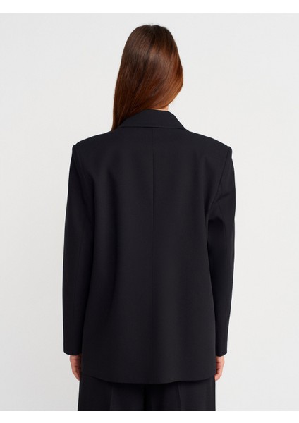 60767 Blazer Ceket-Siyah