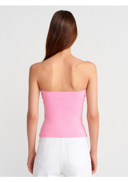 21103 Straplez Top-Pembe fiyatları