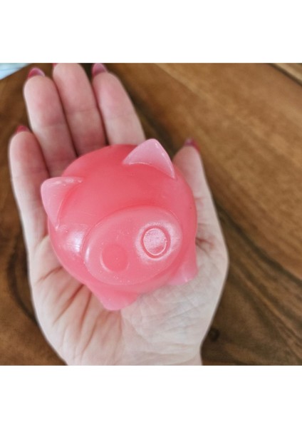 Elite Pembe Domuzcuk Pufipufi Taba Squishy Stress Oyuncağı Squid Game Kumbara Sukuşi 1 Adet