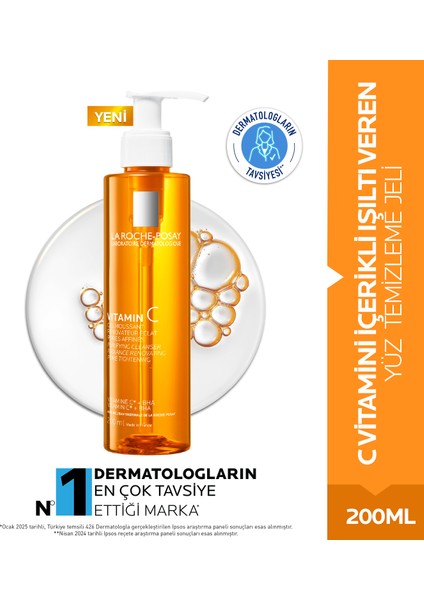 C Vitamini Içerikli Işıltı Veren Yüz Temizleme Jeli