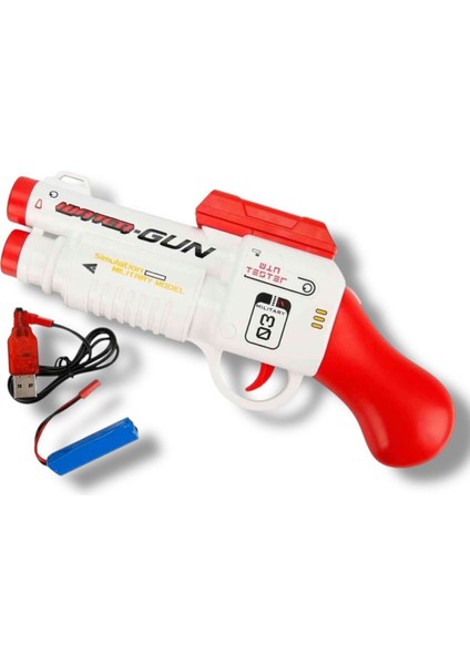 Elite 47101 USB Şarj Özellikli Oyuncak Su Tabancası 26CM Bir Adettir 1 Adet