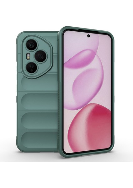 Honor 40O Pro Kılıf Kamera Korumalı Içi Kadife Flaneel Etnik Kapak