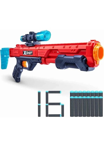 Elite Seçtim Aldım Zuru X-Shot Sünger Tabancası 36435 Excel 16 Mermi 8 1 Adet