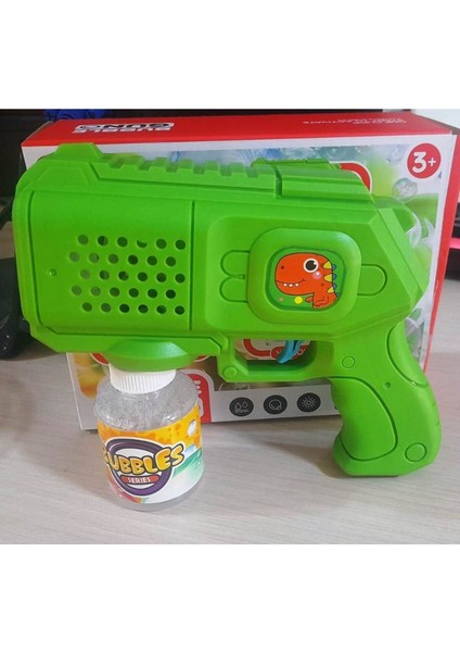Elite Pilli - Otomatik Köpük Tabancası – Eğlenceli Bubble Gun Oyuncağı 1 Adet