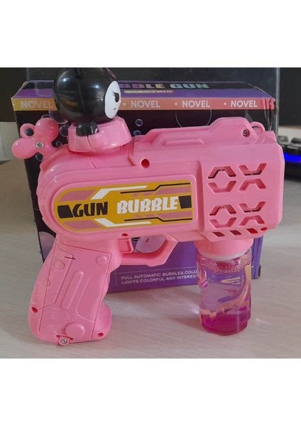 Elite Pilli - Otomatik Köpük Tabancası – Eğlenceli Bubble Gun Oyuncağı 1 Adet