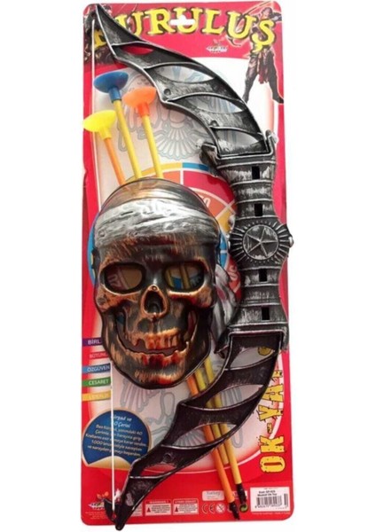Elite Kuruluş Maske / Ok / Yay Seti 1 Adet