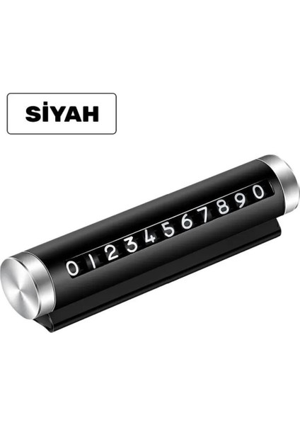 Araç Ön Cam Telefon Numarası Şifre Tip Çevirmeli Numaratör Metal Malzeme fiyatları