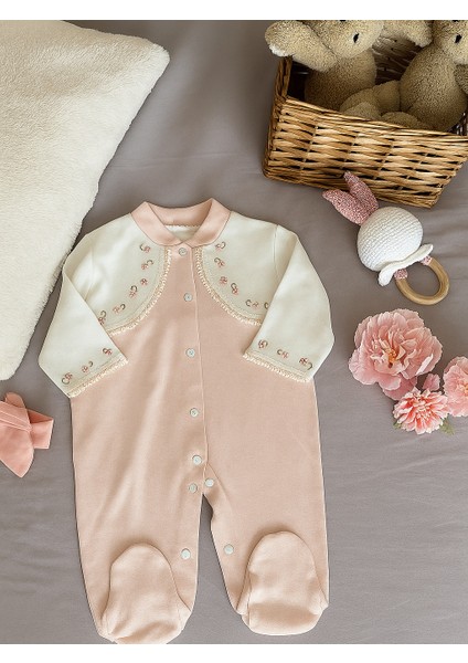 Pamuklu Kız Bebek Tulum