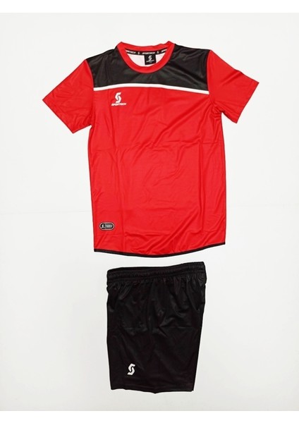 Kırmızı-Siyah Forma Takımı K0136 (TEK KELİME ISİM VE NUMARA YAZILIR) fiyatları