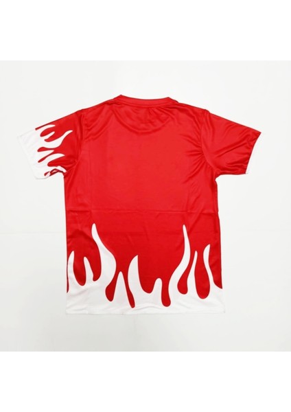 Kırmızı Alevli Antrenman Takımı R0123 (Tek Kelime Isim Yazılır) fiyatları