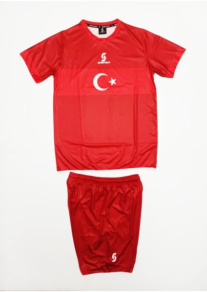 K0141 Türkiye Milli Takım Forması Kırmızı (TEK KELİME ISİM VE NUMARA YAZILIR)